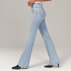 Abercrombie & Fitch The Flare Ultra High Rise Denim Jeans